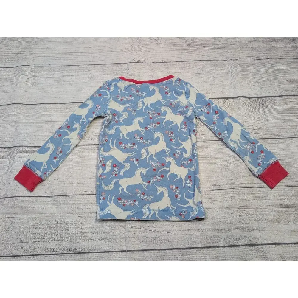 3 Mini Boden Unicorn Pajamas